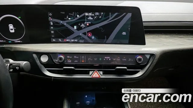 Kia K8 Hybrid 2021 Черный из Кореи, фото 6