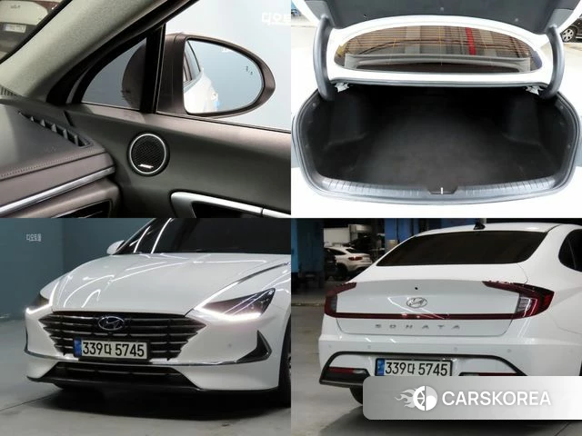 Hyundai Sonata (DN8) 2021 Белый из Кореи, фото 6