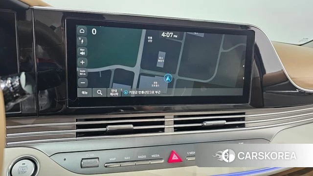 Hyundai The New Grandeur IG Hybrid 2020 Серебристо-серый из Кореи, фото 6