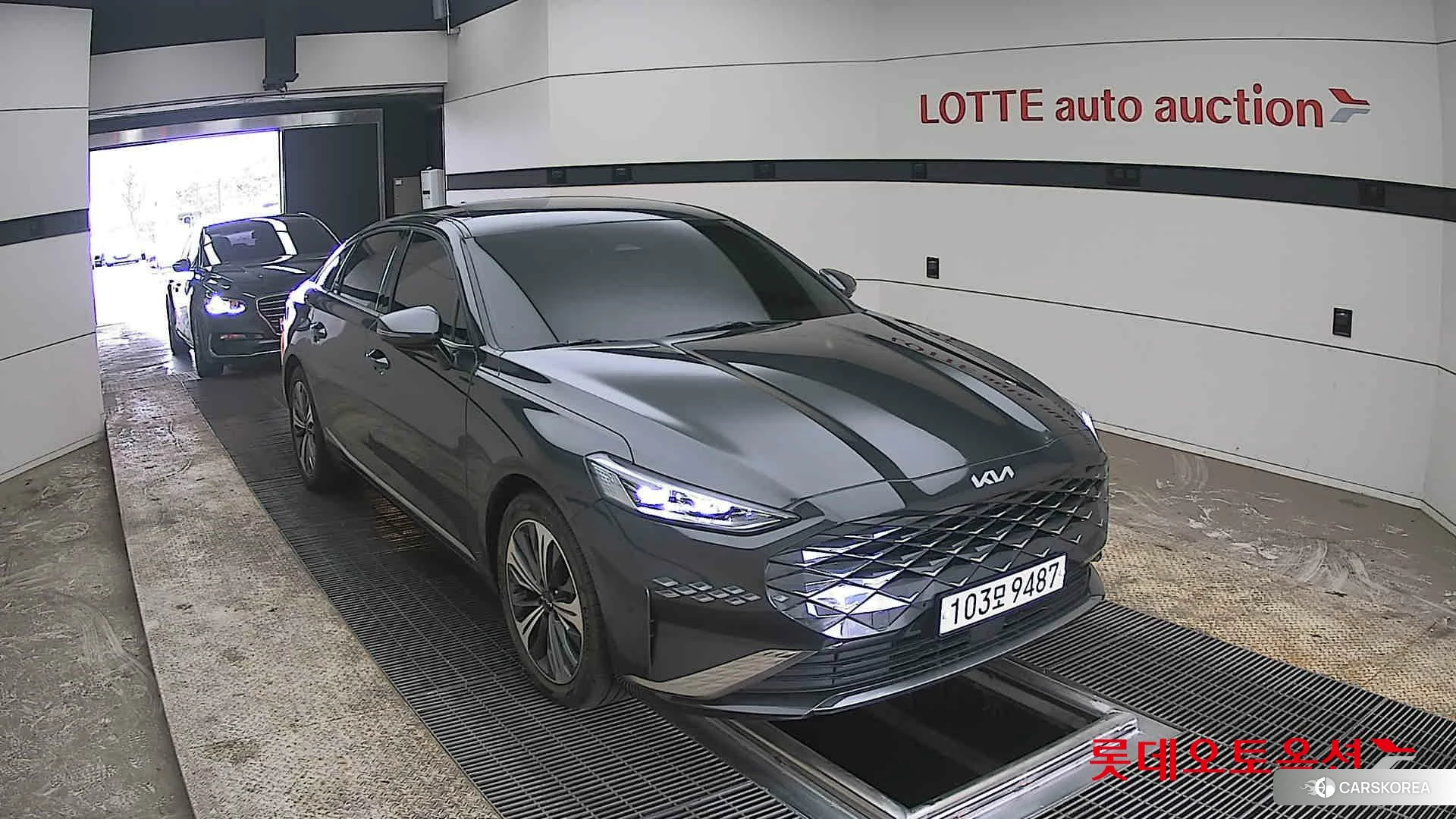 Kia K8 2022 Interstellagray из Кореи, фото 6