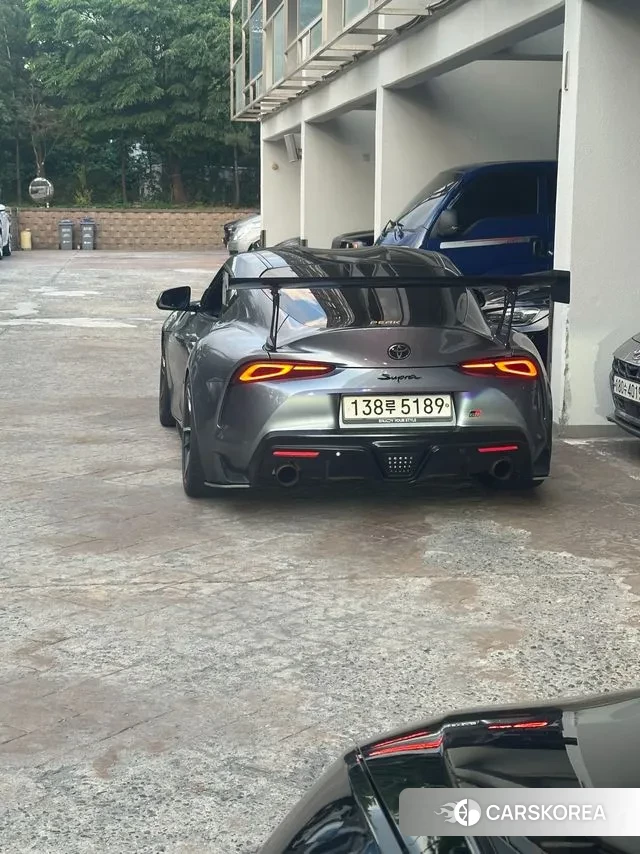 Toyota Supra 5th Generation 2020 Серый из Кореи, фото 6