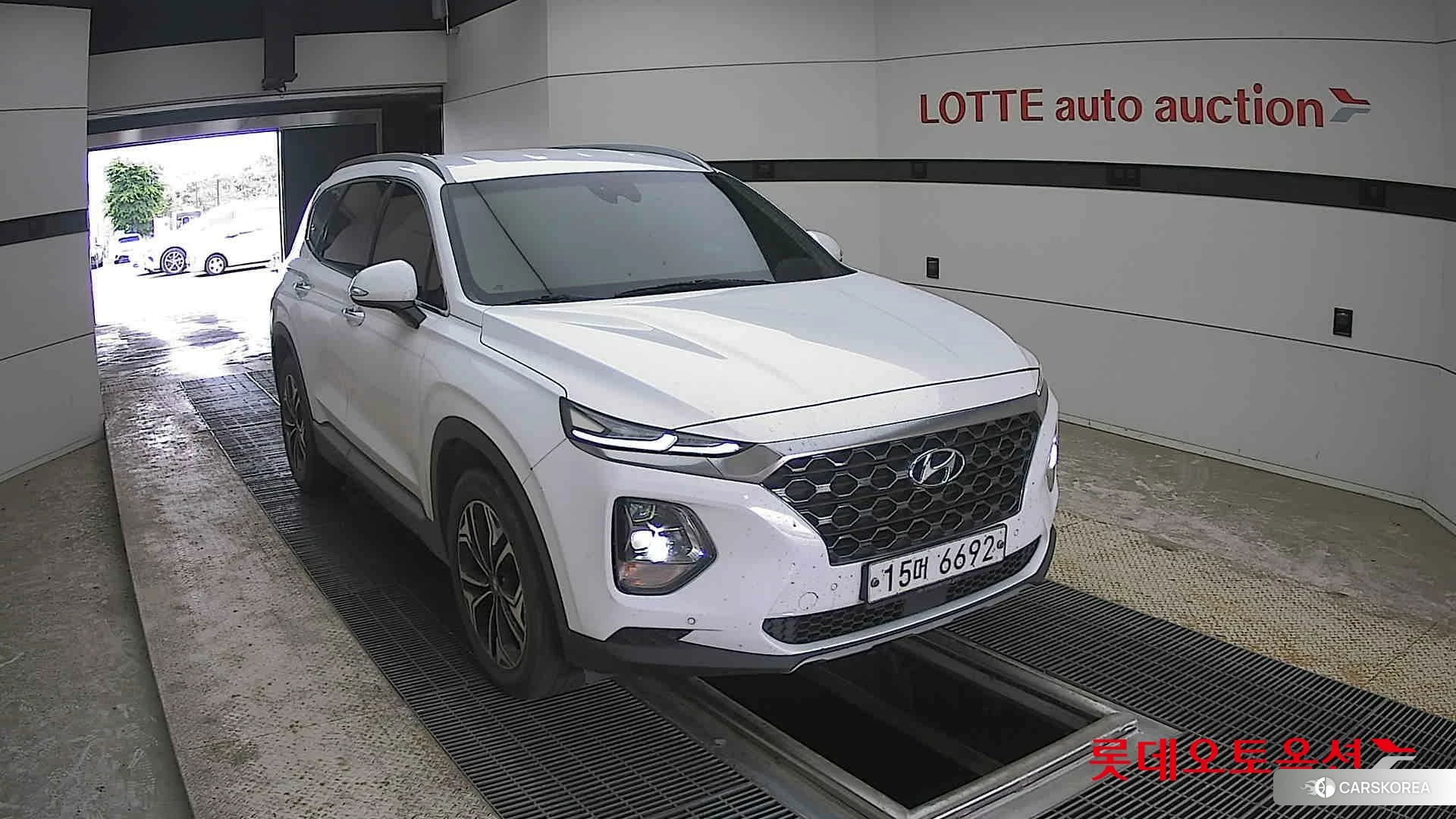 Hyundai Santa Fe 2019 Белый из Кореи, фото 6