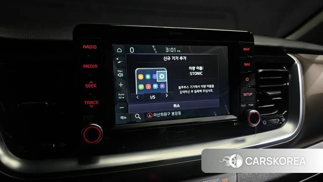 Kia Stonic 2018 Синий из Кореи, фото 6