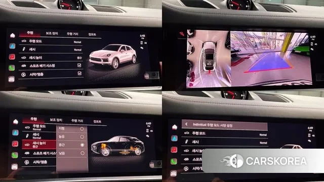 Porsche Cayenne (PO536) 2022 Черный из Кореи, фото 6