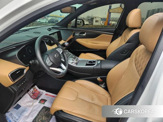 Hyundai The New Santa Fe 2021 Белый из Кореи, фото 6