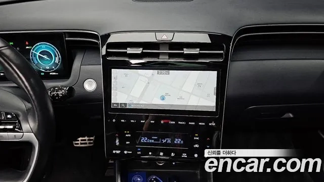 Hyundai Tucson Hybrid (NX4) 2021 Белый из Кореи, фото 6