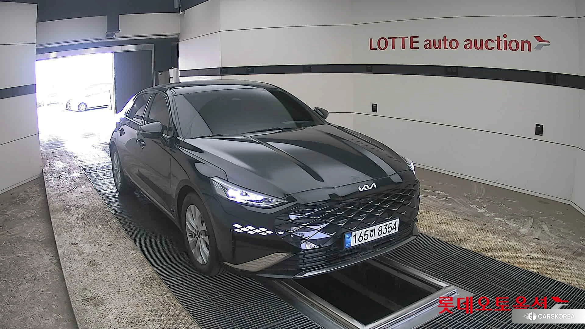 Kia K8 2022 Aurora Black Pearl из Кореи, фото 6