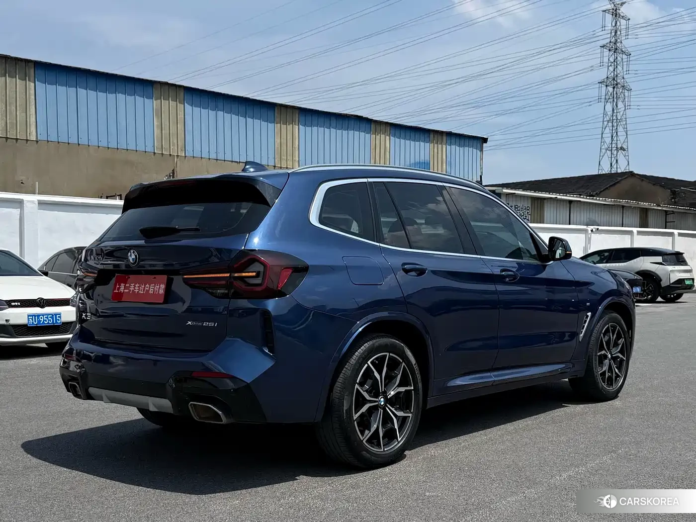 BMW X3 2023 Синий из Китая, фото 6