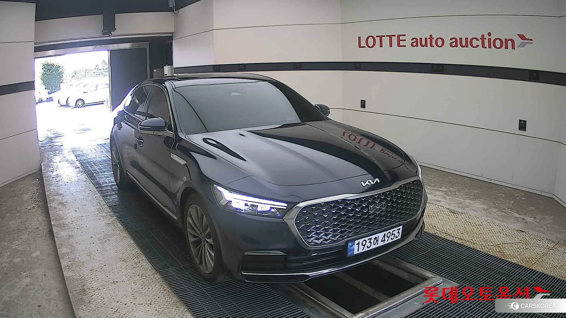 Kia K9 2022 Deep Chroma Blue из Кореи, фото 6