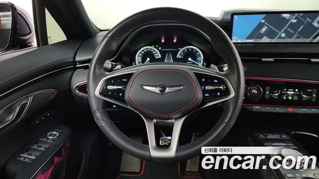 Genesis GV70 2022 Синий из Кореи, фото 6