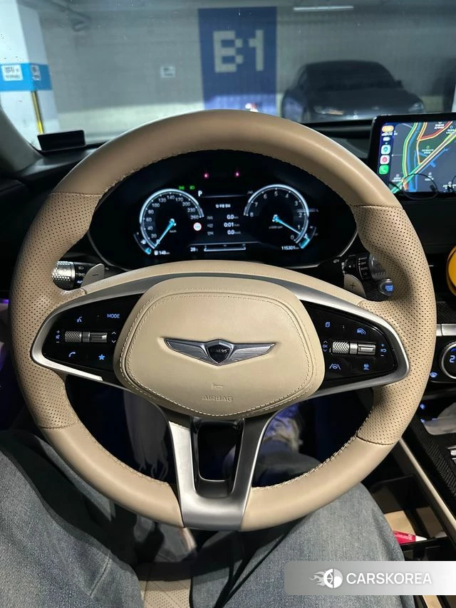 Genesis G80 (RG3) 2022 Черный из Кореи, фото 6