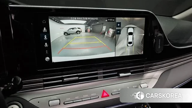 Hyundai The New Grandeur IG Hybrid 2021 Белый из Кореи, фото 6