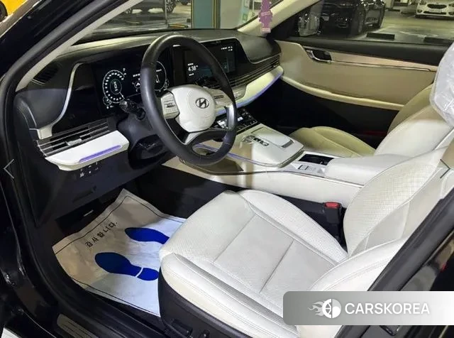 Hyundai The New Grandeur IG Hybrid 2021 Черный из Кореи, фото 6