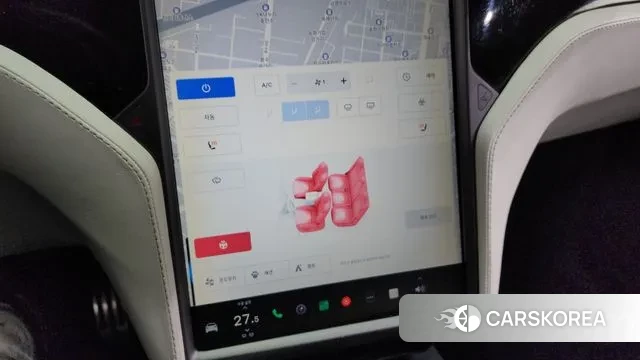 Tesla Model X 2019 Синий из Кореи, фото 6