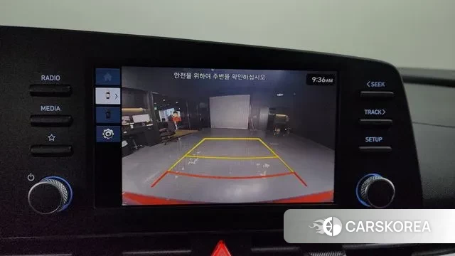 Hyundai The New Avante Hybrid (CN7) 2023 Красный из Кореи, фото 6