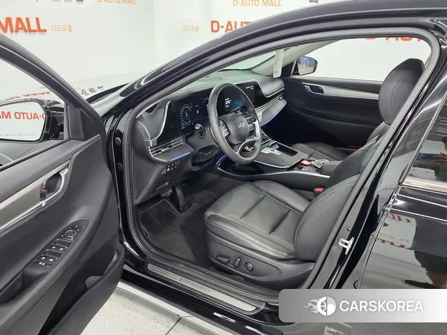 Hyundai The New Grandeur IG Hybrid 2022 Черный из Кореи, фото 6