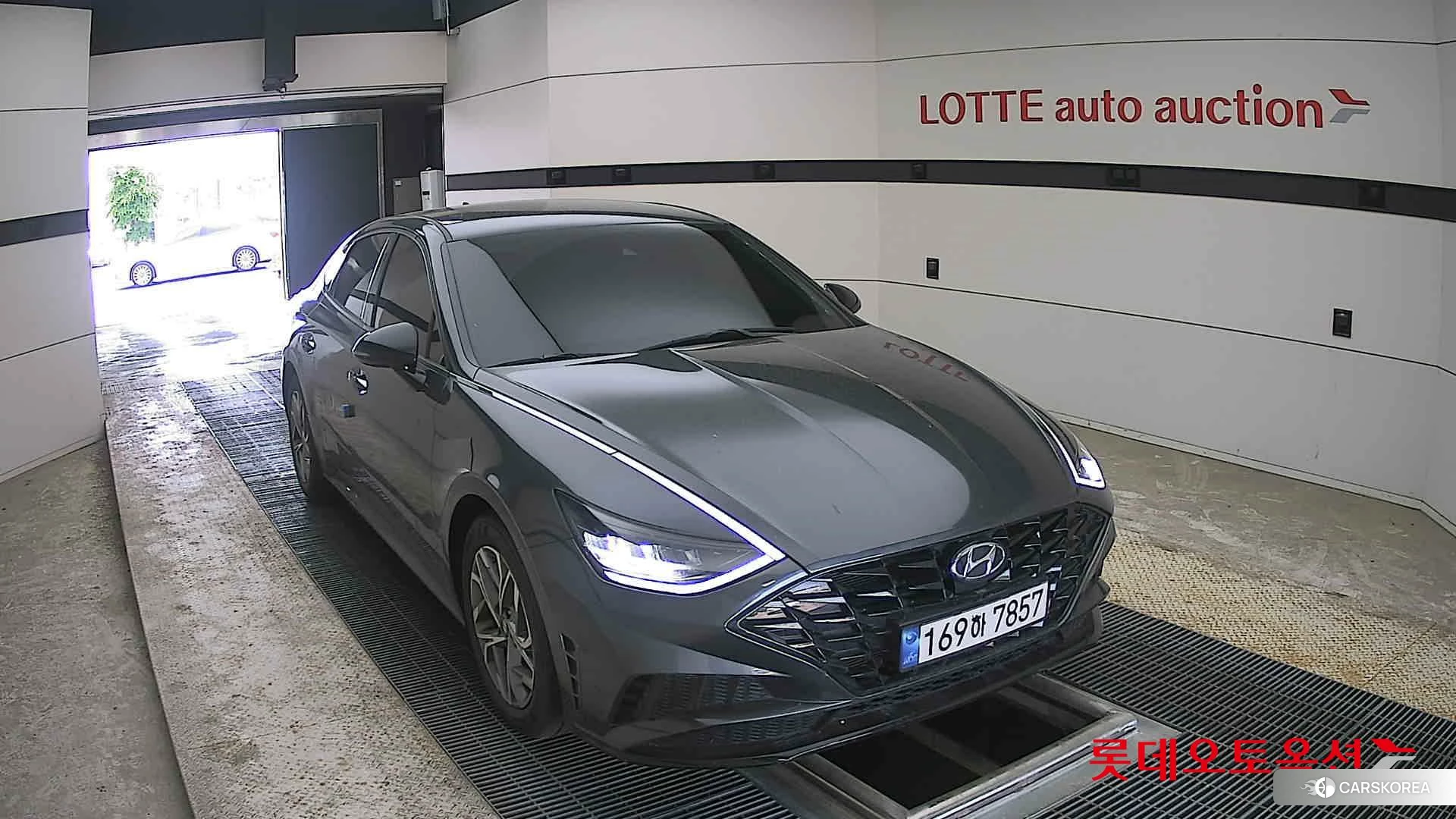 Hyundai Sonata 2022 Nocturne Grey Metallic из Кореи, фото 6