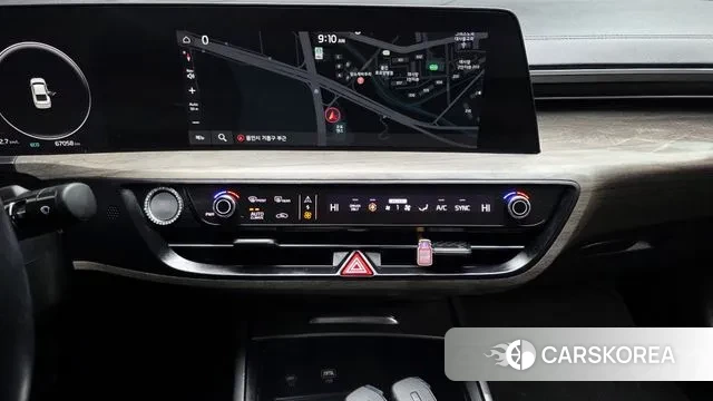 Kia K8 Hybrid 2023 Черный из Кореи, фото 6