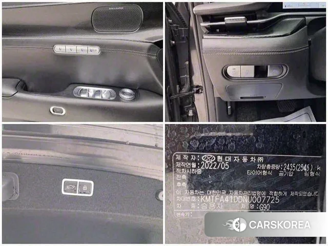 Genesis G90 (RS4) 2022 Черный из Кореи, фото 6