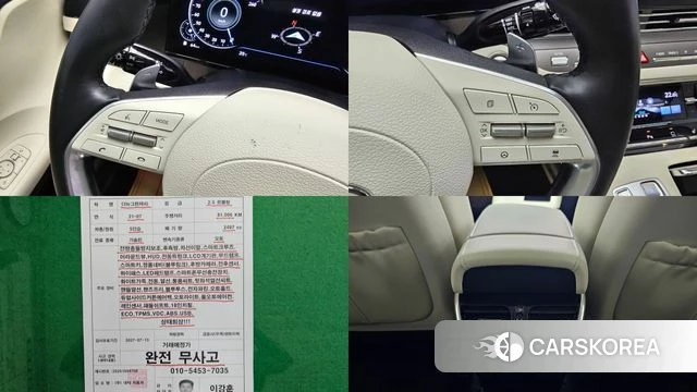 Hyundai The New Grandeur IG 2021 Черный из Кореи, фото 6