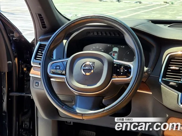 Volvo XC90 second Generation 2018 Черный из Кореи, фото 6