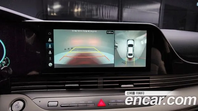 Hyundai The New Grandeur IG Hybrid 2021 Синий из Кореи, фото 6