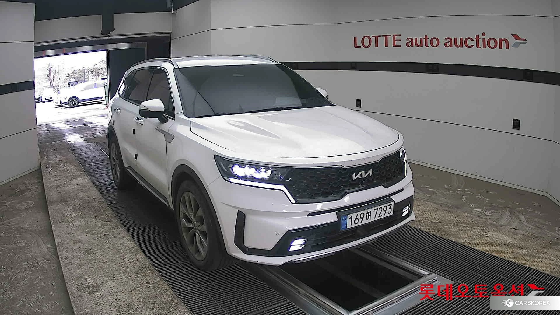 Kia Sorento 2022 Snow White Pearl (optional) из Кореи, фото 6