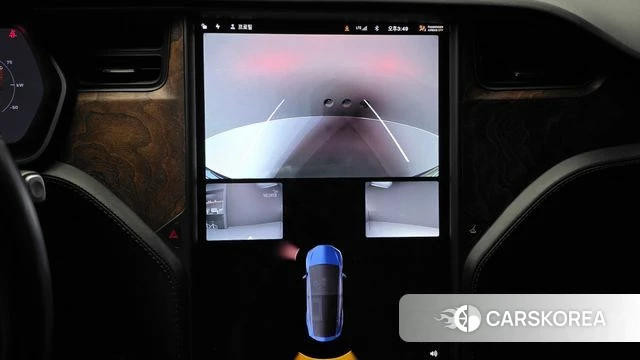 Tesla Model X 2020 Синий из Кореи, фото 6