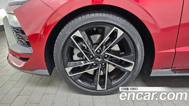 Hyundai Sonata D Edge (DN8) 2023 Красный из Кореи, фото 6