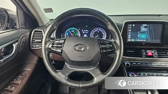 Hyundai Grandeur IG Hybrid 2018 Серый из Кореи, фото 6