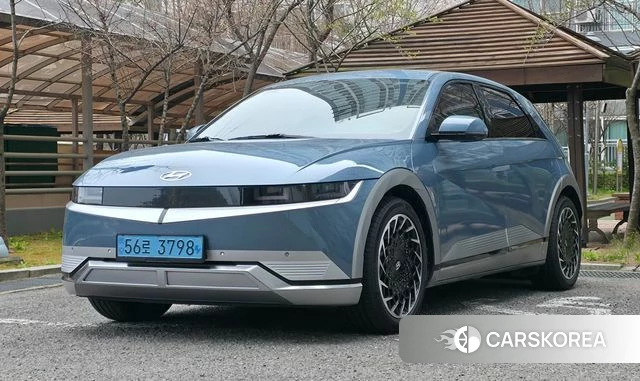 Hyundai Ionic 5 2021 Небесно-голубой из Кореи, фото 6