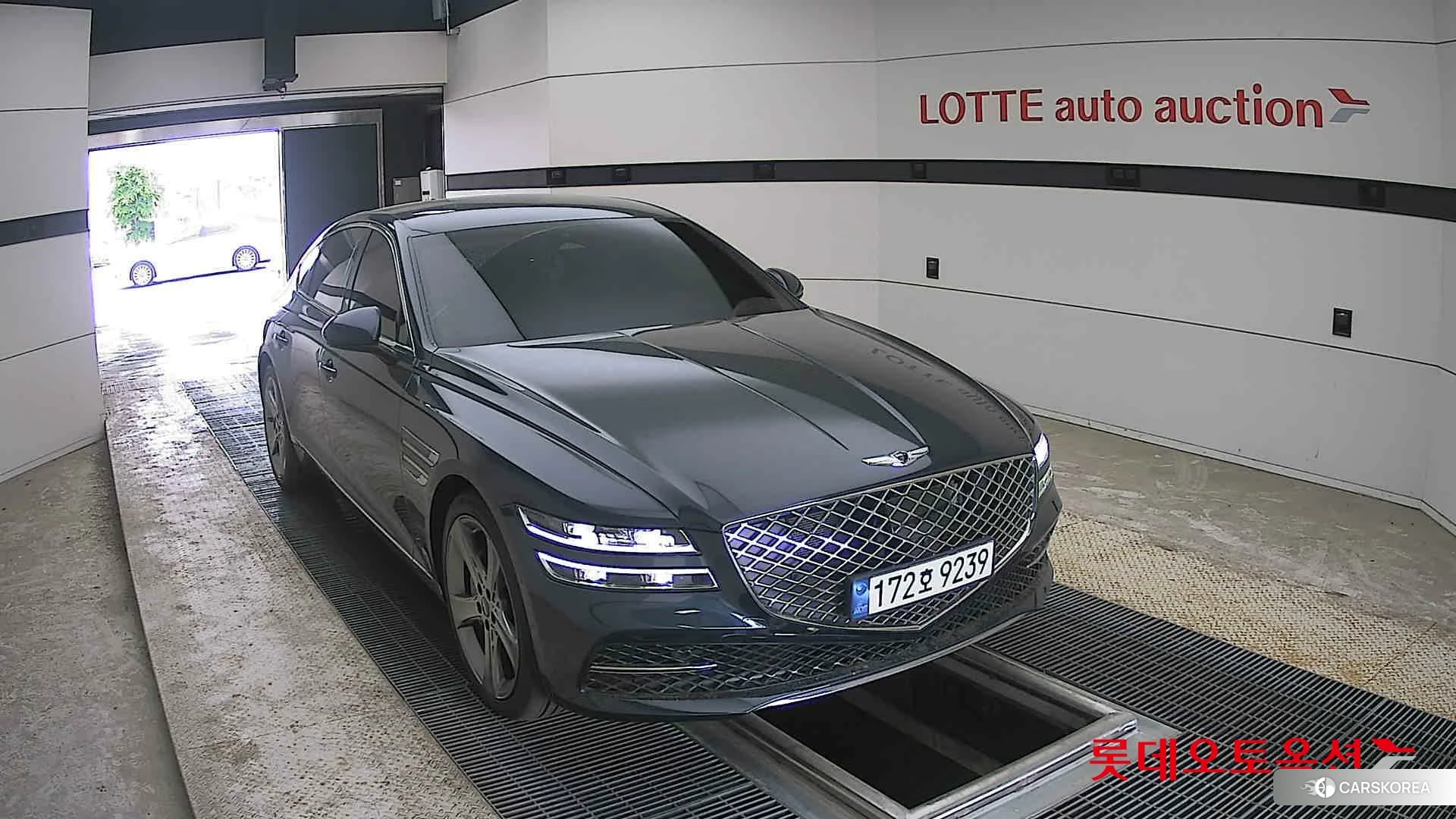 Hyundai G80 2022 Tasman Blue из Кореи, фото 6
