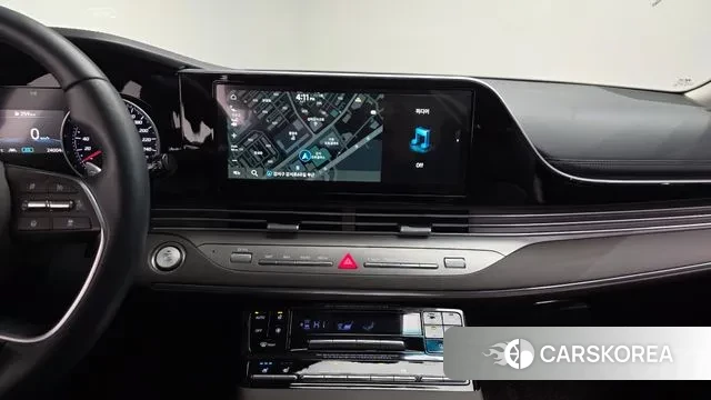 Hyundai The New Grandeur IG Hybrid 2022 Серый из Кореи, фото 6