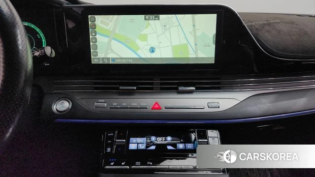 Hyundai The New Grandeur IG Hybrid 2021 Черный из Кореи, фото 6