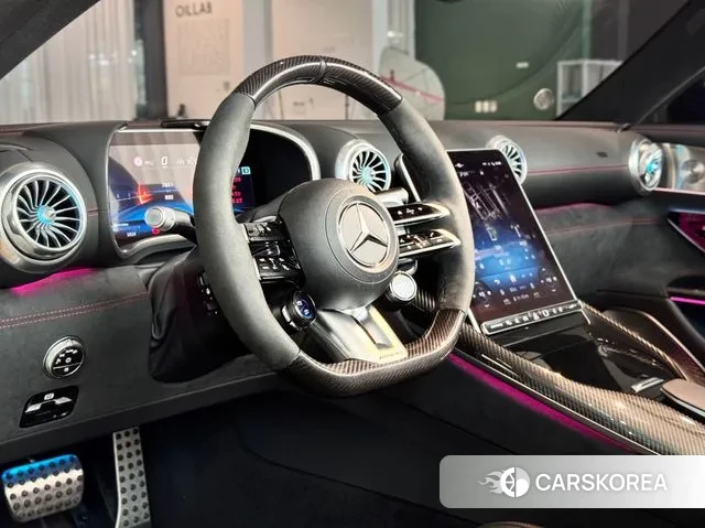 Mercedes-Benz SL-Class R232 2024 Черный двухцветный из Кореи, фото 6