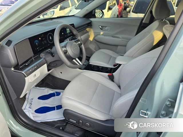 Hyundai Kona Hybrid (SX2) 2023 Светло-зеленый из Кореи, фото 6