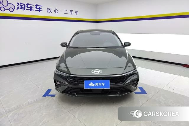 Hyundai Elantra 2024 Темно-серый из Китая, фото 6