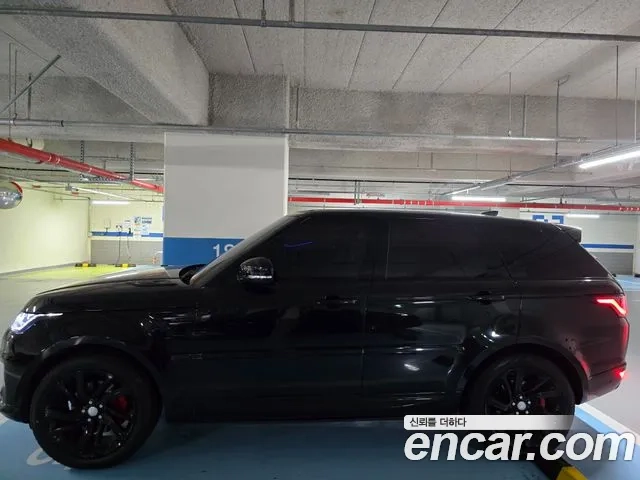 Land Rover Range Rover Sport 2nd Generation 2018 Черный из Кореи, фото 6