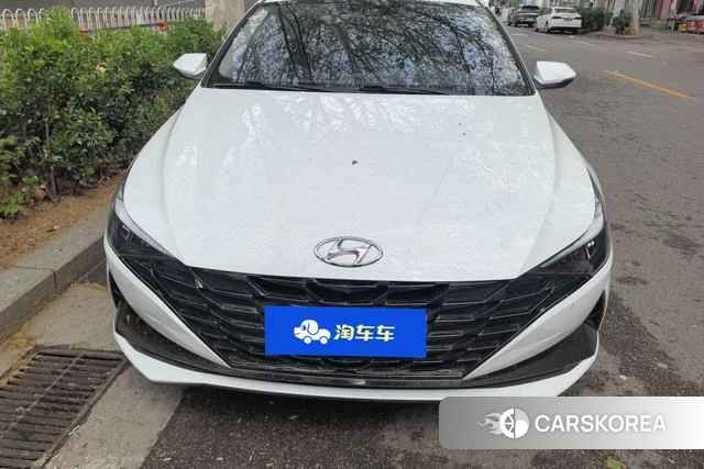 Hyundai Elantra 2021 Белый из Китая, фото 6