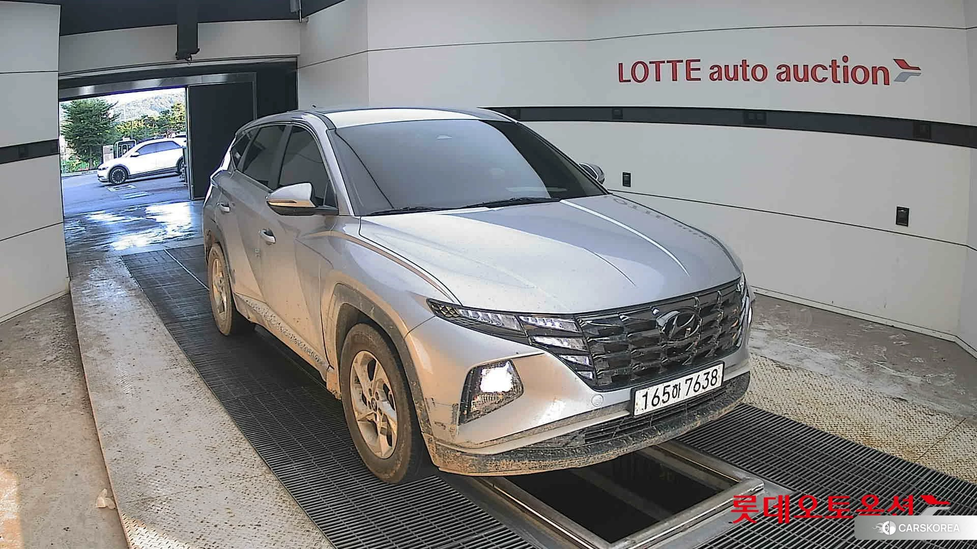 Hyundai Tucson 2022 Shimmering Silver Metallic из Кореи, фото 6