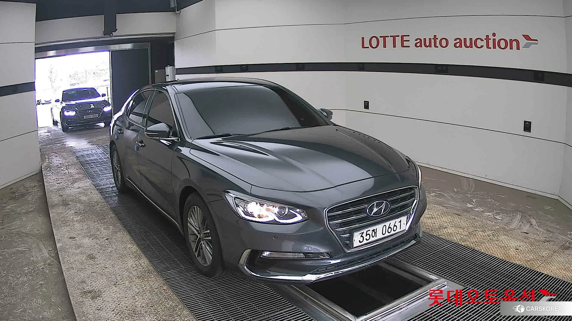 Hyundai Grandeur 2019 Nocturne Gray из Кореи, фото 6