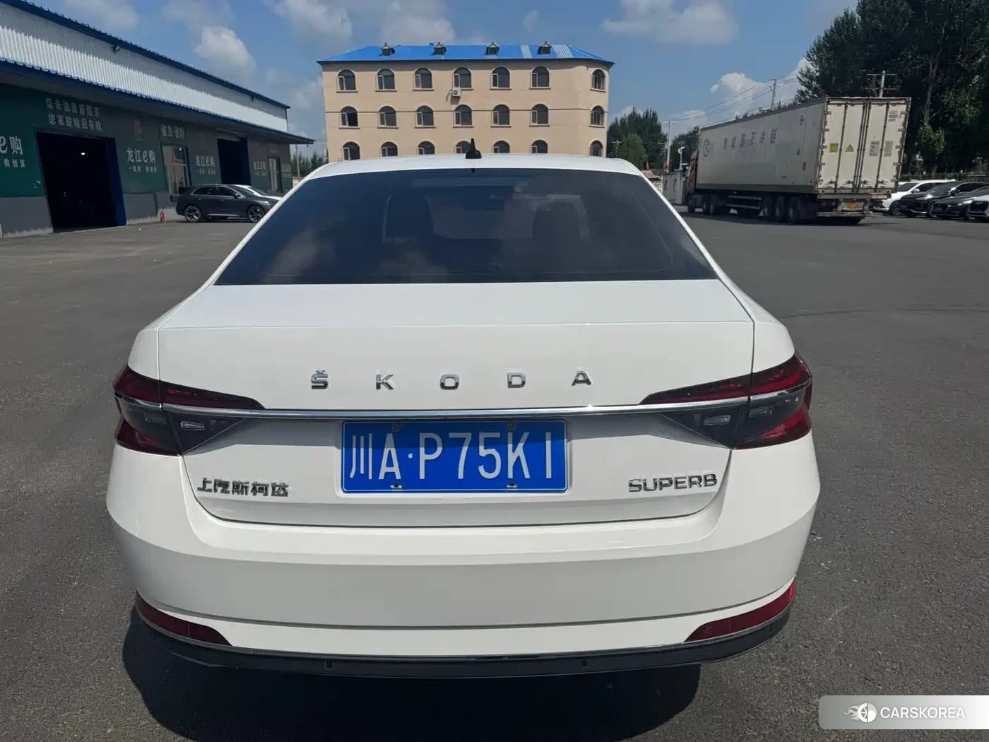 Skoda Superb 2021 Белый из Китая, фото 6