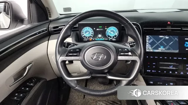 Hyundai Tucson Hybrid (NX4) 2021 Белый из Кореи, фото 6