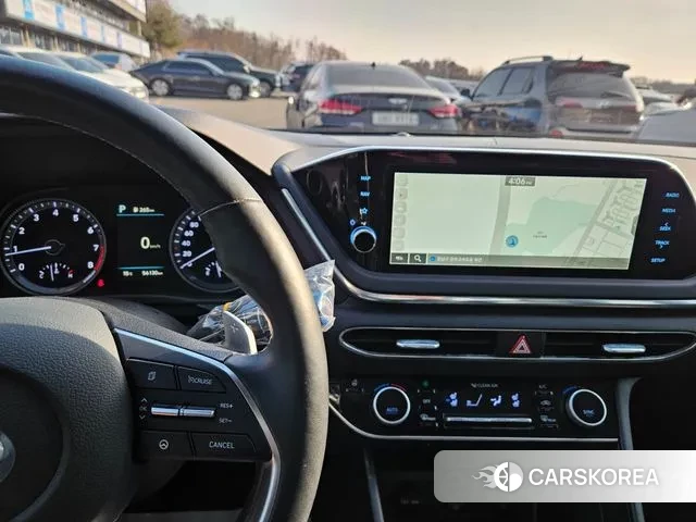 Hyundai Sonata (DN8) 2021 Серебристо-серый из Кореи, фото 6