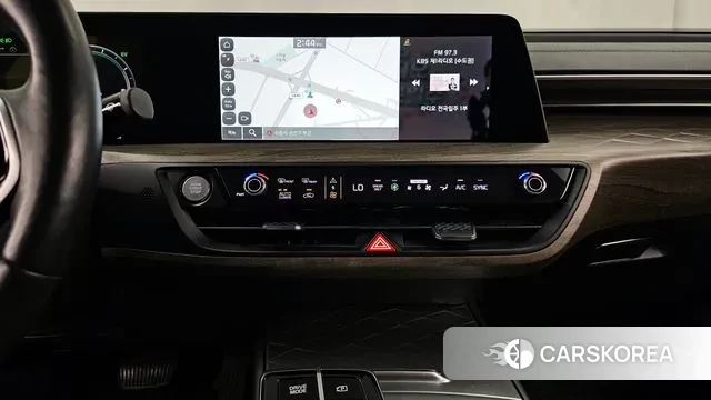 Kia K8 Hybrid 2021 Черный из Кореи, фото 6