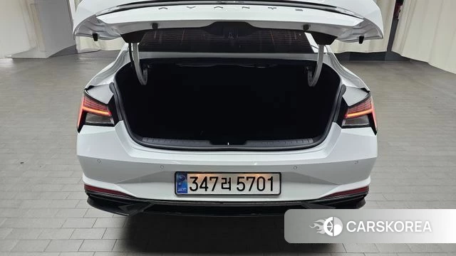 Hyundai Avante (CN7) 2022 Белый из Кореи, фото 6