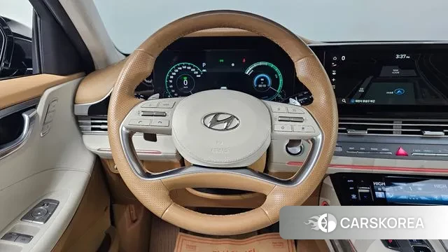 Hyundai The New Grandeur IG Hybrid 2020 Черный из Кореи, фото 6