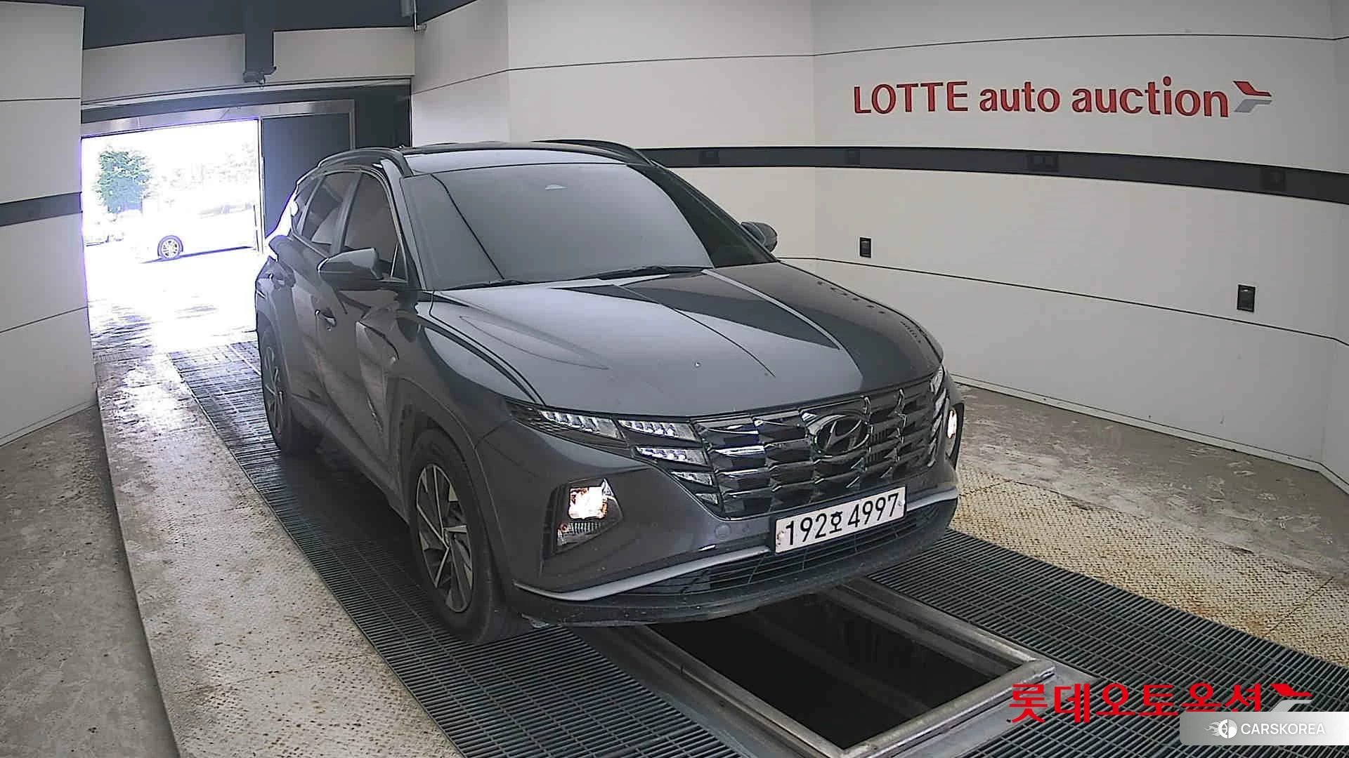 Hyundai Tucson 2022 Titanium Grey Metallic из Кореи, фото 6