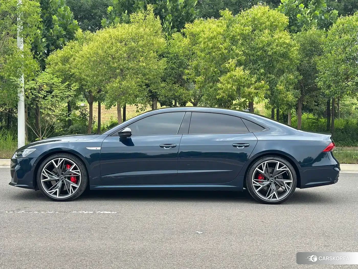 Audi A7L 2022 Синий из Китая, фото 6
