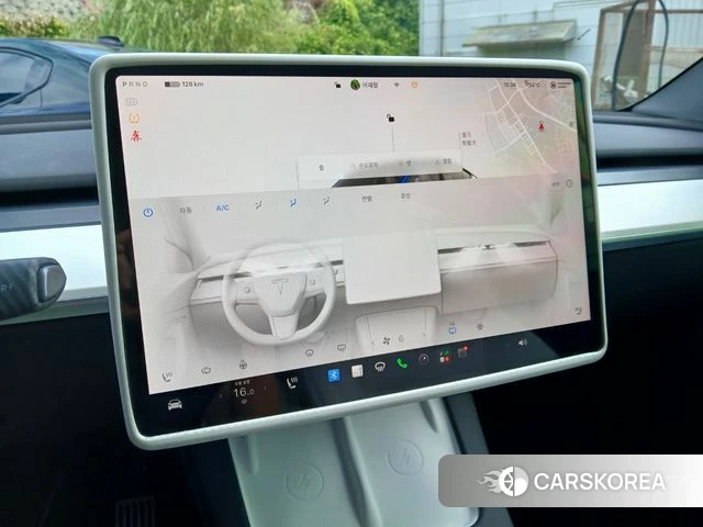 Tesla Model Y 2023 Синий из Кореи, фото 6